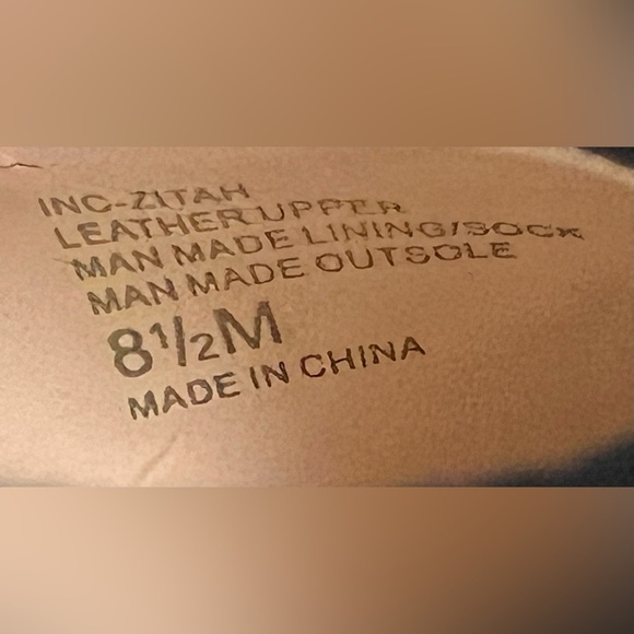 I•N•C International Concepts | ladies Zitah suede heel shoes. Size: 8.5 - Picture 12 of 16